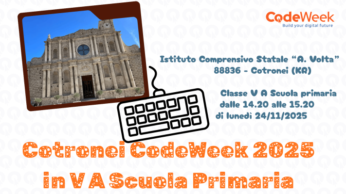 Cotronei Codeweek 2025 in V A  Scuola primaria